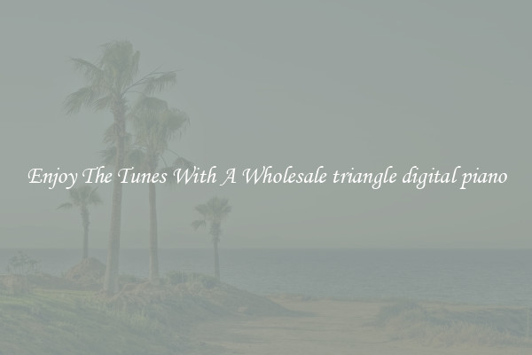 Enjoy The Tunes With A Wholesale triangle digital piano